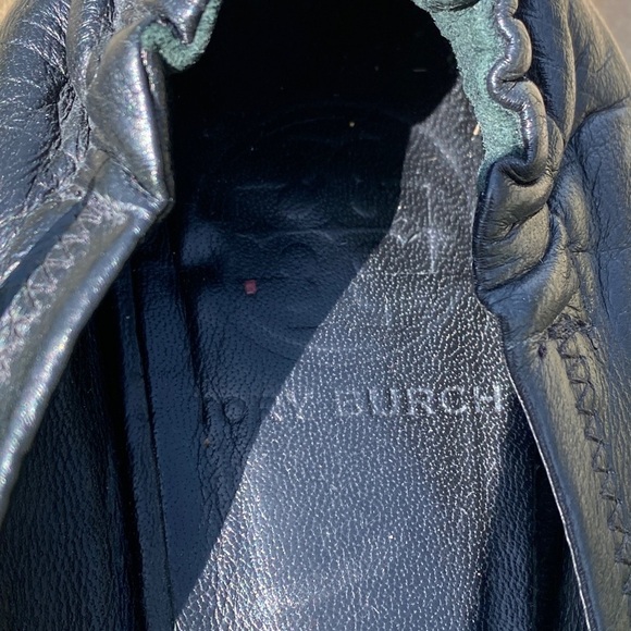 Tory Burch ballet flats with gold tone medallion on round toes size 8 - Picture 9 of 9